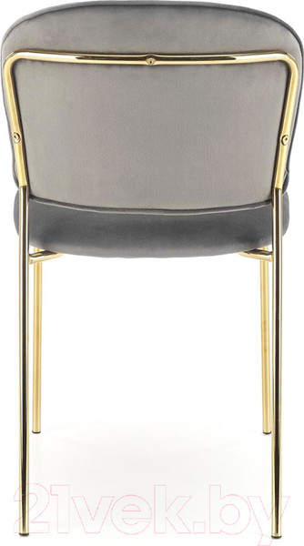 Изображение товара Стул Halmar K499 (серый/золотой)