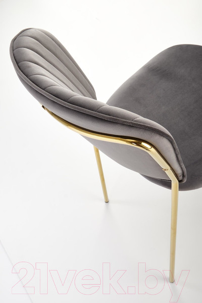 Изображение товара Стул Halmar K499 (серый/золотой)