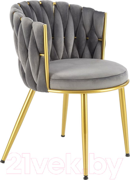 Изображение товара Стул Halmar K517 (серый/золотой)