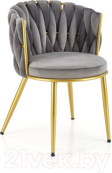 Изображение товара Стул Halmar K517 (серый/золотой)