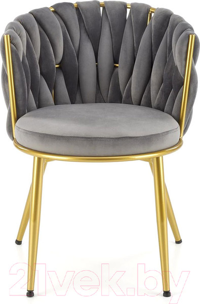 Изображение товара Стул Halmar K517 (серый/золотой)