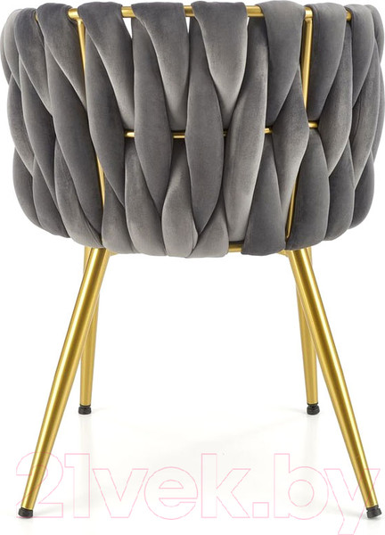 Изображение товара Стул Halmar K517 (серый/золотой)