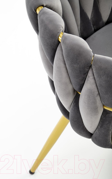 Изображение товара Стул Halmar K517 (серый/золотой)