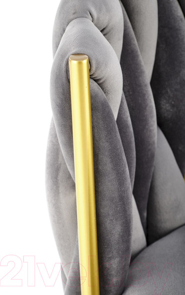 Изображение товара Стул Halmar K517 (серый/золотой)