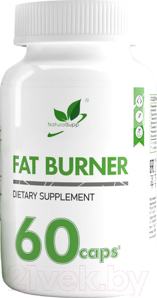 Изображение товара Жиросжигатель NaturalSupp Фат Бернер (60капсул)