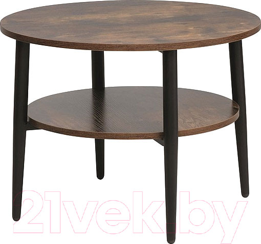 Изображение товара Журнальный столик Signal Ella B (коричневый/черный)
