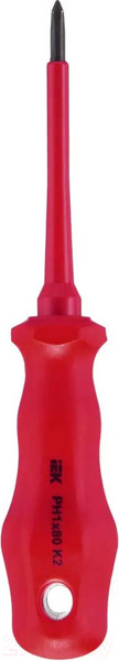 Изображение товара Отвертка IEK A2L3-SC30-K2-PH-10-080