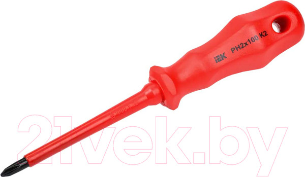 Изображение товара Отвертка IEK A2L3-SC30-K2-PH-20-100
