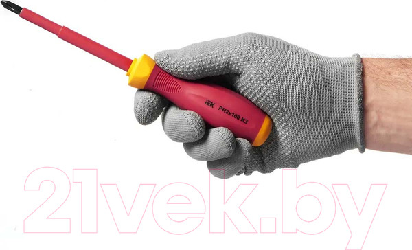 Изображение товара Отвертка IEK A2L3-SC30-K3-PH-20-100
