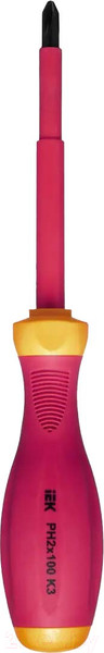 Изображение товара Отвертка IEK A2L3-SC30-K3-PH-20-100