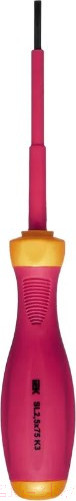 Изображение товара Отвертка IEK A2L3-SC30-K3-SL-25-075