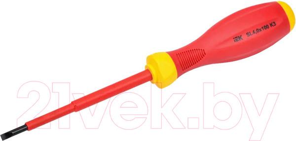 Изображение товара Отвертка IEK A2L3-SC30-K3-SL-40-100