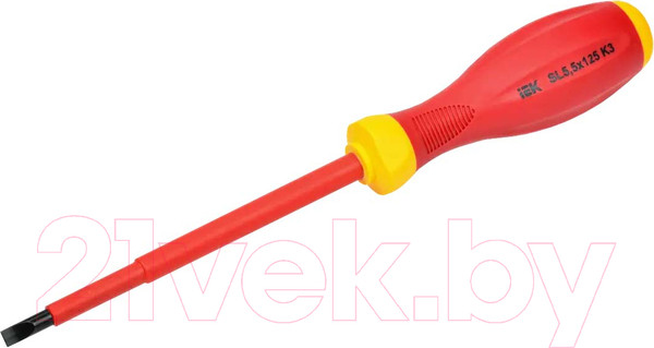 Изображение товара Отвертка IEK A2L3-SC30-K3-SL-55-125