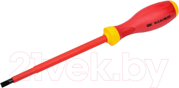 Изображение товара Отвертка IEK A2L3-SC30-K3-SL-65-150