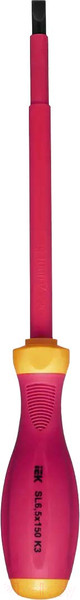 Изображение товара Отвертка IEK A2L3-SC30-K3-SL-65-150