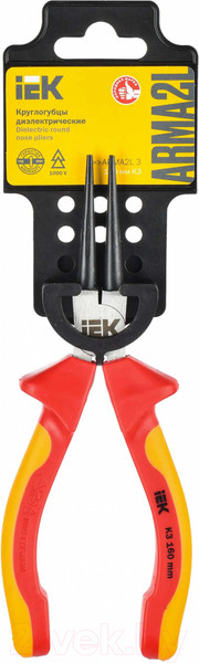 Изображение товара Круглогубцы IEK A2L3-RN20-K3-160