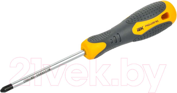 Изображение товара Отвертка IEK A2L3-SC10-K1-PH-20-100
