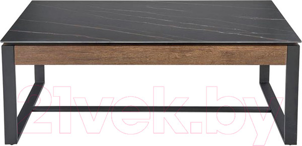 Изображение товара Журнальный столик Halmar Ramona / V-CH-RAMONA-LAW (черный мрамор/ореховый)