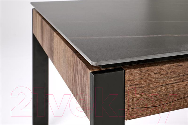 Изображение товара Журнальный столик Halmar Ramona / V-CH-RAMONA-LAW (черный мрамор/ореховый)