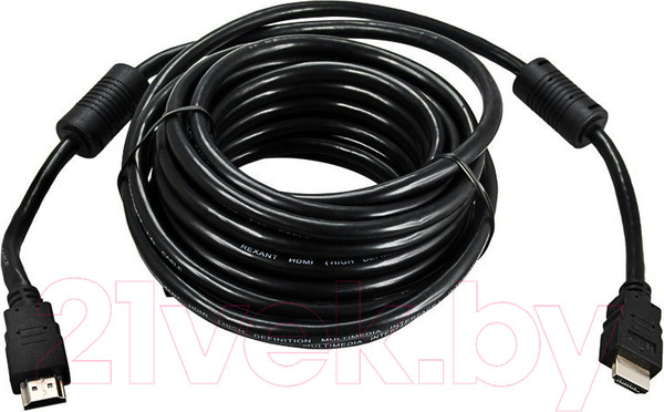 Изображение товара Кабель Rexant HDMI - HDMI / 17-6209 (15м, золото)