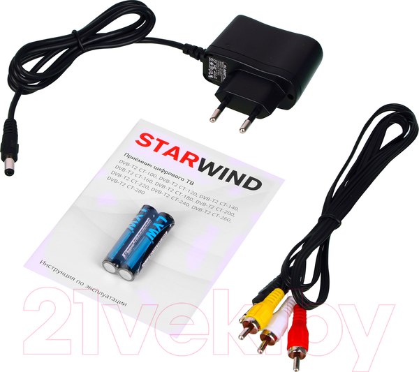 Изображение товара Тюнер цифрового телевидения StarWind CT-160