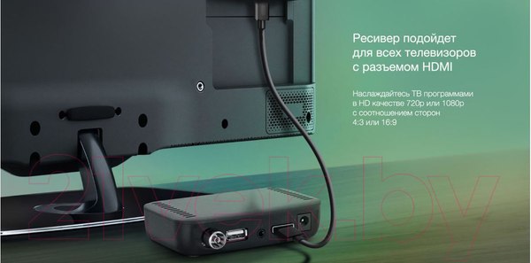 Изображение товара Тюнер цифрового телевидения StarWind CT-160