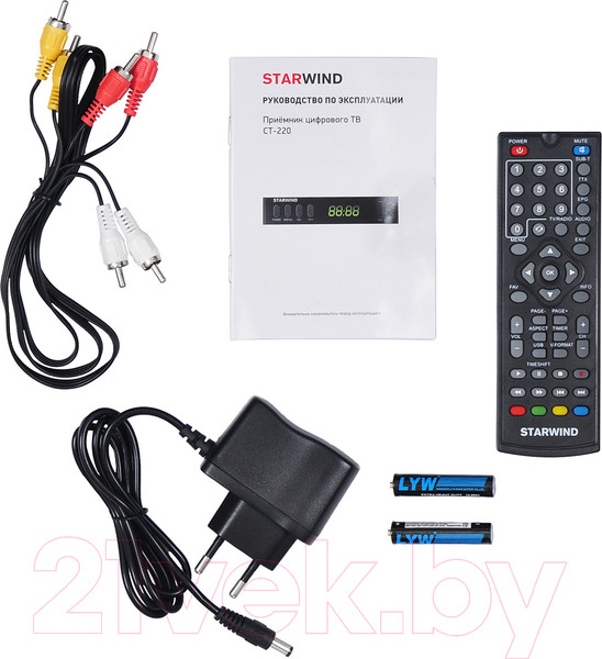 Изображение товара Тюнер цифрового телевидения StarWind CT-220