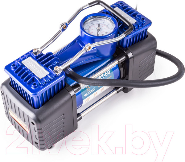 Изображение товара Автомобильный компрессор FoxWeld Varteg VRT 60 / 7214 (с набором аксессуаров)