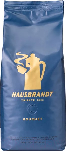 Изображение товара Кофе в зернах Hausbrandt Gourmet Арабика 100% (1кг)