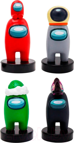 Изображение товара Набор фигурок коллекционных Among Us Герой в зеленой шапке / AU5330C