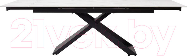 Изображение товара Обеденный стол M-City Livorno 180 Matt / 614M04282 (White Marble Solid Ceramic/Black)