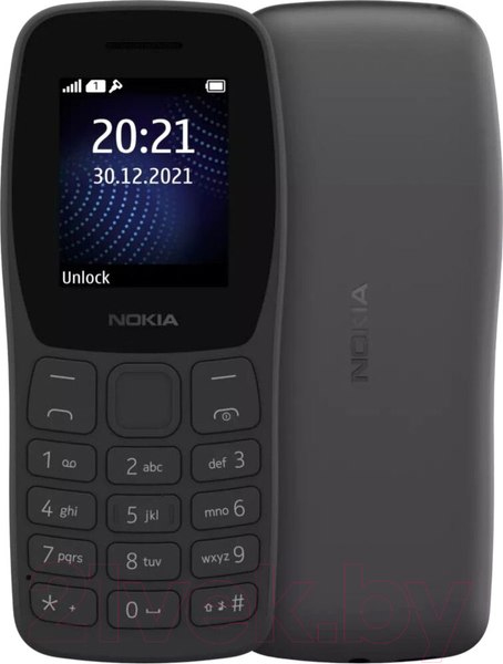 Изображение товара Мобильный телефон Nokia 105 DS TA-1416 / TA-1428 (угольный)