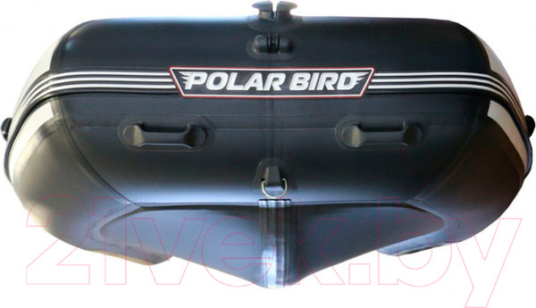 Изображение товара Надувная лодка Polar Bird Eagle PB-400E ПБ8 стеклокомпозит (черный/белый)