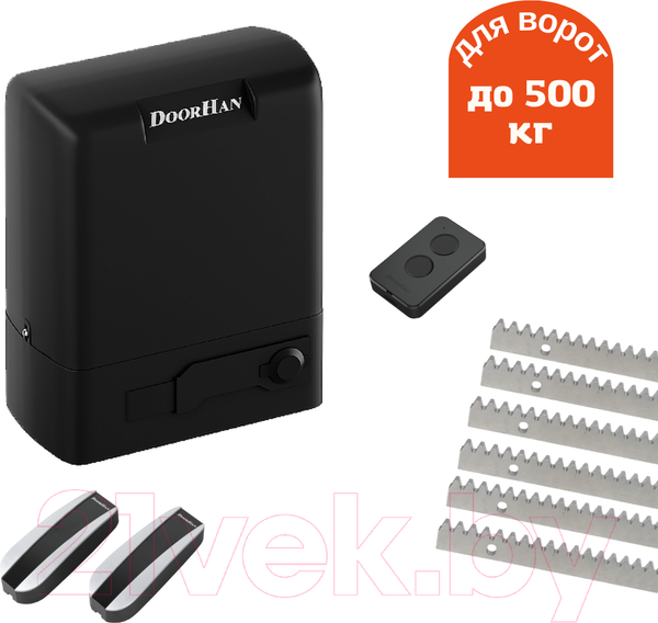 Изображение товара Привод для ворот DoorHan Sliding-500 комплект №6/1 (фотоэлемент, рейка 6м)