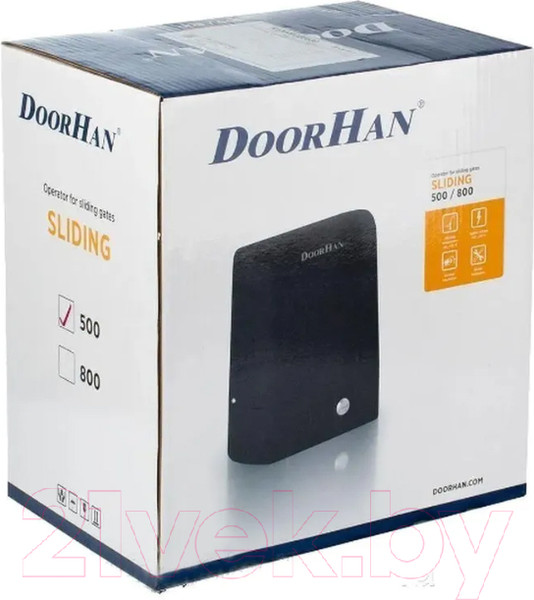 Изображение товара Привод для ворот DoorHan Sliding-500 комплект №7/1 (лампа, рейка 4м)