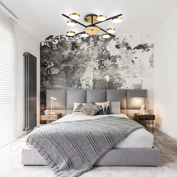 Изображение товара Люстра ESCADA 10266/8 (черный/латунь)
