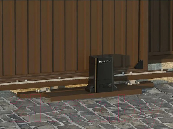 Изображение товара Привод для ворот DoorHan Sliding-1300PRO комплект №5/1 (фотоэлемент, рейка 4м)