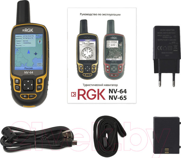 Изображение товара Туристический навигатор RGK NV-64