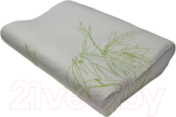 Изображение товара Подушка для сна Familytex ППУМ с памятью формы (50x38x10/12, бамбук)