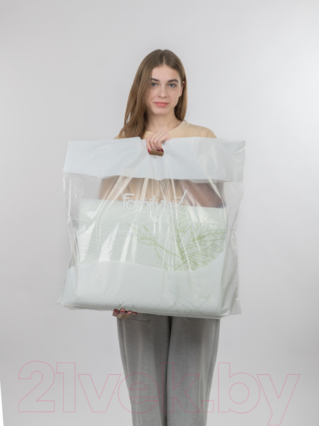 Изображение товара Подушка для сна Familytex ППУМ с памятью формы (50x38x10/12, бамбук)