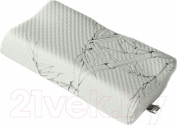 Изображение товара Подушка для сна Familytex ППУМ с памятью формы (50x28x9/14, бамбук)