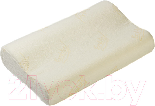 Изображение товара Подушка для сна Familytex ППУМ с памятью формы (50x33x8/11, тройной трикотаж)
