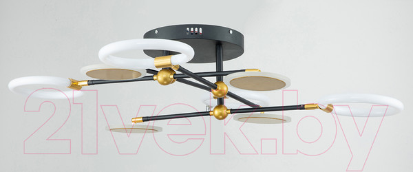 Изображение товара Люстра ESCADA 10247/8LED (черный/золото)