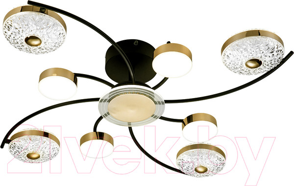 Изображение товара Люстра ESCADA 10208/8LED (черный/золото)