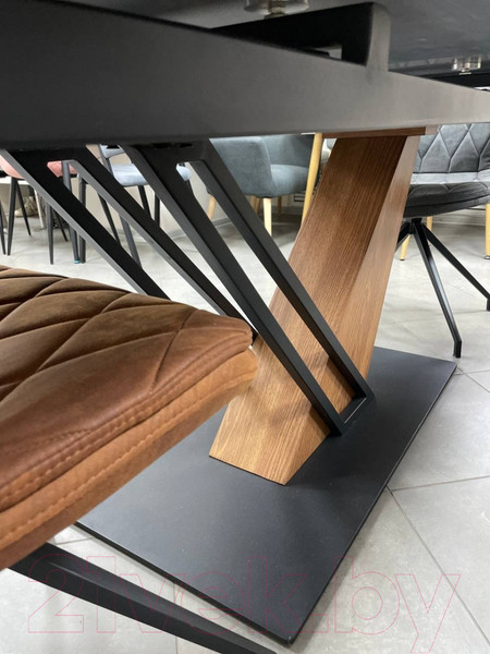 Изображение товара Обеденный стол Signal Genesis 180-240x90 (черный/ясень)