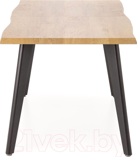 Изображение товара Обеденный стол Halmar Dickson 2 150-210x90x75 (натуральный/черный)