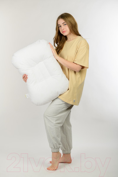 Изображение товара Подушка для сна Familytex ПСС4 Разновысокая овальная (45x65)