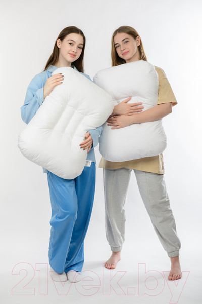 Изображение товара Подушка для сна Familytex ПСС4 Разновысокая овальная (45x65)