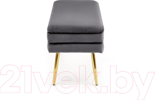 Изображение товара Банкетка Halmar Velva (серый/золото)