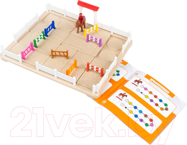 Изображение товара Настольная игра Bondibon БондиЛогика Конкур. Умная лошадка / ВВ6114